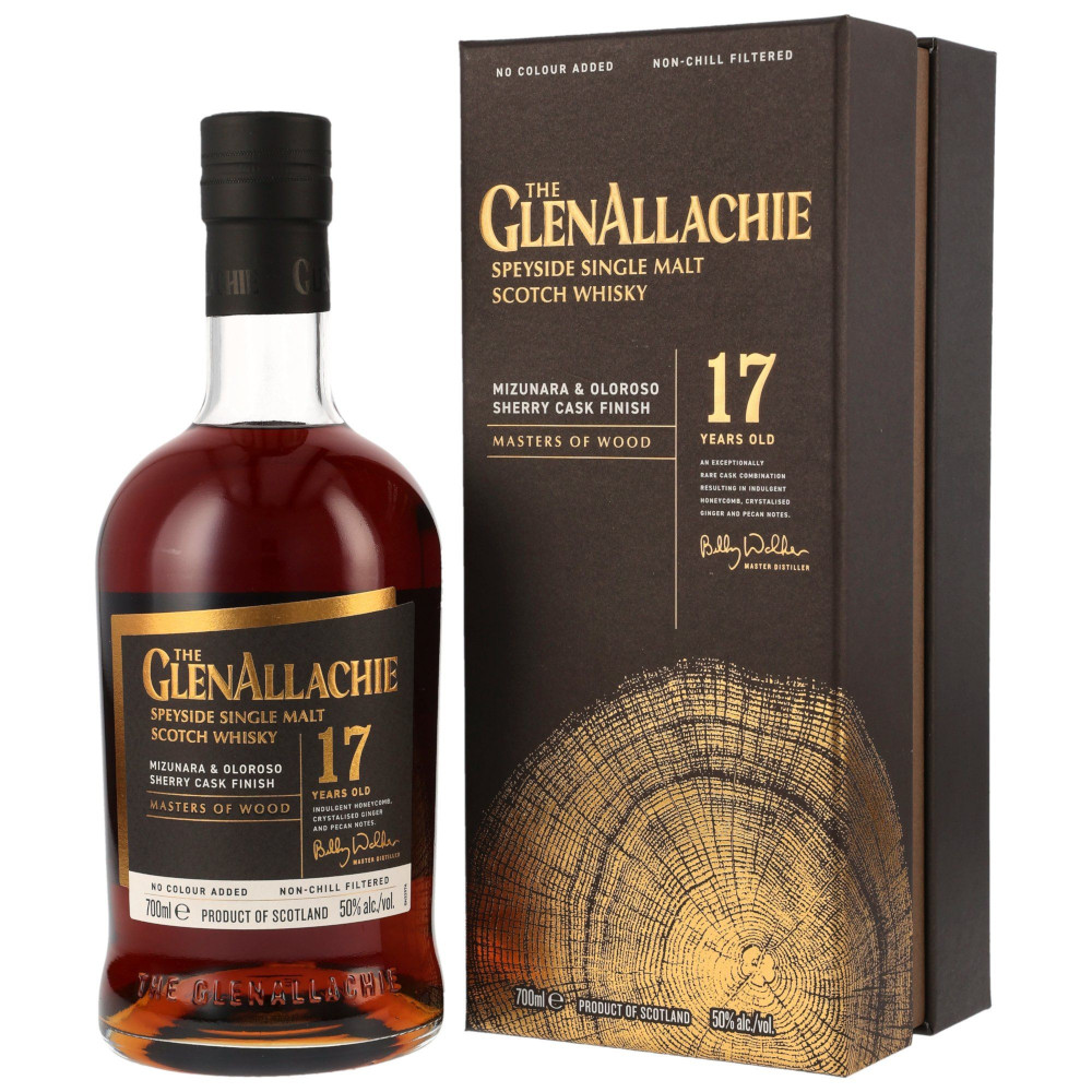 GlenAllachie 17 Jahre 50% Master of Wood 0,7L