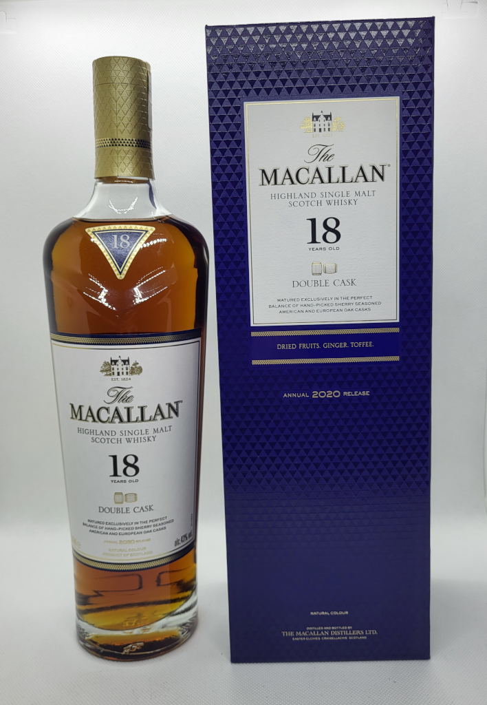 Macallan 18 Jahre Double Cask 43% 0,7 Liter Release 2020
